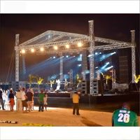 Estructuras Cuadradas de Aleación de Aluminio Ligeras con Capacidad de Carga de 750 kg Diseñadas para Máxima Estabilidad en Festivales de Rock al Aire Libre de Alta Energía