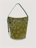 Sac seau bandana imprimé cachemire, sac à bandoulière, sac à main avec sangle amovible pour femme, décontracté, usage quotidien