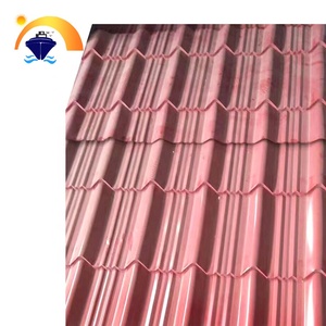 แผ่นหลังคาเหล็กลูกฟูกสีสังกะสีสำหรับมุงหลังคา - Product Image 4