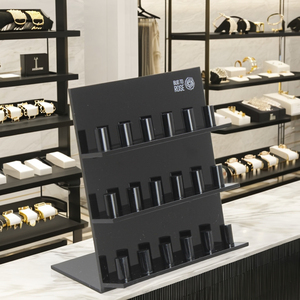 Biểu tượng tùy chỉnh Acrylic Nhẫn Chủ đứng 3 lớp-hoàn hảo cho trưng bày các vòng của bạn và khám phá sáng tạo vòng hiển thị ý tưởng - Product Image 1