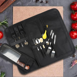 Sac de cuisine pratique, imperméable, résistant à l'usure, pliable, sac de chef, ustensiles, vaisselle, sac à dos portable, sac à usage spécial - Product Image 3