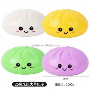Bolas Gigantes de 25cm con Forma de Dumpling, Baozi, Panecillos al Vapor, con Purpurina, Caja Sorpresa, Juguetes Sensoriales Antiestrés para Apretar - Product Image 2
