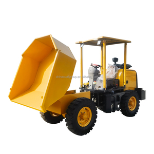 Truk Pengangkut Hidrolik yang Dapat Disesuaikan, Wheel <span class=keywords><strong>Loader</strong></span> 4x4, Truk Dump <span class=keywords><strong>2</strong></span> Ton untuk Dijual - Product Image 2