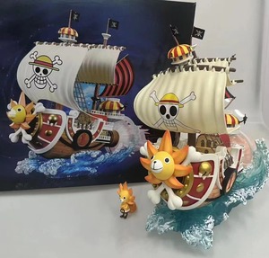 30CM 1 pieza Thousand Sunny Luffy barco venta al por mayor figurita japonesa estatua Anime figura juguete para regalo - Product Image 2