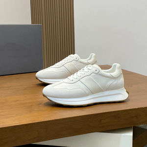 Zapatillas Deportivas de Lujo para Hombre, con Detalles en Cuero Genuino, Entresuela de TPU, Estilo Vintage, Ligeras, Casuales y Atléticas - Product Image 4