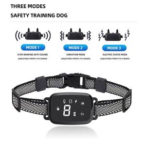 <span class=keywords><strong>Collar</strong></span> de perro ajustable a prueba de agua, productos sin golpes, <span class=keywords><strong>Collar</strong></span> antiladridos de entrenamiento para perros, Control electrónico de ladridos - Product Image 3