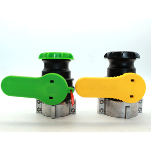 วาล์วบอลวาล์ว NPT camlock โรงงาน HT 2 ''บอลวาล์วปลอกโลหะใส่ IBC - Product Image 6