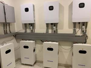 サンウェイ 16kWh 8000サイクル 10年保証 リチウム電池 パワーウォール 家庭用太陽光発電蓄電池 IP54安全 室内/屋外使用 - Product Image 5