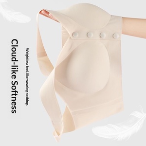 Reggiseno Estivo Sottile da <span class=keywords><strong>Donna</strong></span>, Stile Canotta, con Chiusura Frontale, Senza Ferretto, Senza Cuciture, Taglie Forti, in Nylon, per Mamme, Donne <span class=keywords><strong>di</strong></span> Mezza Età e Anziane - Product Image 4