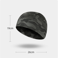 Gorro de Ciclismo con Forro de Seda de Hielo de Secado Rápido UPF 50+ con Logotipo Personalizado del Fabricante, Gorro Deportivo para Correr, Gorro de Malla con Camuflaje