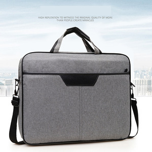 Bolso bandolera elegante de microfibra Oxford de 15.6 pulgadas, con cubierta de ocio, personalizado, tipo maletín, de cuero, para portátil, para hombre. - Product Image 3