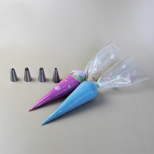 Sacchetti di tubazioni trasparenti monouso all'ingrosso con maniche a glassa - Product Image 4