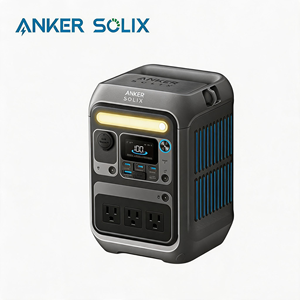 Compact <b>Mini</b> Anker SOLIX 288Wh DC Power Station 300W Multi Recharge Ways <b>Solar</b> USB-C Car Charger Outdoor Emergency Portable - Product Image 2