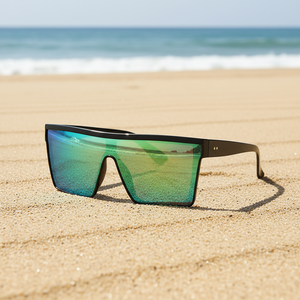 Femmes Haute Qualité Tendance <span class=keywords><strong>Versage</strong></span> Vintage Surdimensionné Quay Acétate Lunettes de Soleil Polarisées Personnalisé - Product Image 4