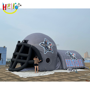 Tunnel de sport gonflable géant pour l'extérieur, populaire, pour jouer au <span class=keywords><strong>football</strong></span> américain, <span class=keywords><strong>casque</strong></span> personnalisé - Product Image 5