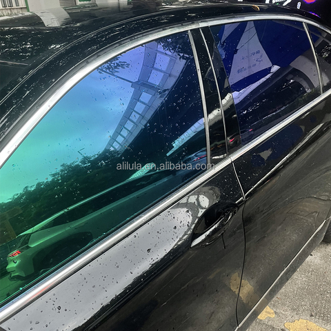 For Car Solar Control 60inch *100ft UV99% ML8080 Purple Chameleon Windshield protection Film Sunset Chameleon Tint 1.52x30m
