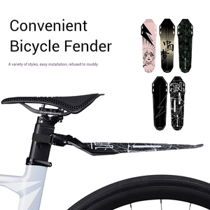 ENLEE RAC sepeda portabel Mudguard PP5 bahan spatbor memiliki 5 model ketangguhan kuat Streamlined desain spatbor sepeda - Product Image 5