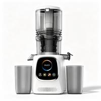 Slow Juicer Koudpers AC Moto BPA-vrij Volle Vruchtensap Extractor Grotere Formaten Commerciële Slow Speed Koudpers Sapcentrifuge