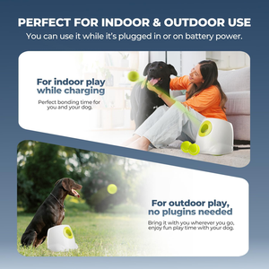 Dropshipping Afp Tương Tác Nhỏ Lớn Tự Động Con Chó Bóng Launcher Tự Động Vật Nuôi Bóng Bóng Ném Máy Cho Trong Nhà Ngoài Trời - Product Image 5