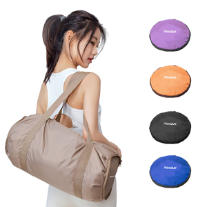 Sac de sport circulaire à fermeture éclair pour yoga, fitness, gym, sac de voyage portable, sac de voyage d'affaires, sac de sport à bandoulière - Product Image 1
