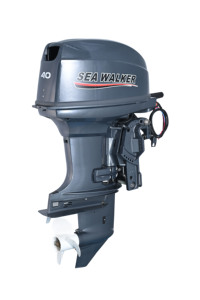 เครื่องยนต์เรือ Sea Walker 40 แรงม้า 2 จังหวะ เบนซิน ระบบระบายความร้อนด้วยน้ำ ประสิทธิภาพสูง สตาร์ทง่าย PNT40 SeaWalker 40HP 2-st - Product Image 1