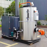 Chaudière industrielle à eau chaude verticale de petite taille, alimentée au propane, hydrogène, biogaz, diesel, fioul, gaz naturel, GPL, fabriquée en Chine