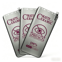 Protection d'écran en céramique mate anti-espionnage 100% sécurisée pour vivo X60 PRO X60 PRO PLUS X70 PRO