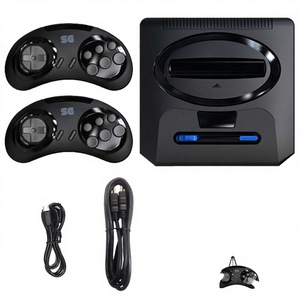 คอนโซลเกมทีวีไร้สายสำหรับ Genesis & MD Game Stick 2.4GHz 4K รองรับเกมมากกว่า 1000 เกม รองรับผู้เล่นหลายคน - Product Image 3