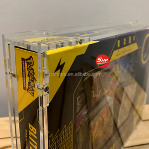 Vente en gros d'usine SHP avec couvercle magnétique acrylique pour Pokémon TCG: <span class=keywords><strong>VMAX</strong></span> Dragons Premium Collection Box Acrylique Display Protect Case - Product Image 2