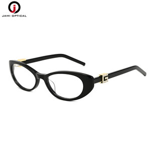 Montature per Occhiali in Acetato Fatte a Mano di Alta Qualità, Stile Cat Eye, Montature Ottiche alla Moda OEM/ODM - Product Image 2