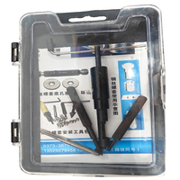 Kit d'insertion de réparation de filetage métrique en acier inoxydable de qualité industrielle 304 Outils d'assemblage à la main Car Pro Coil OEM Boîte personnalisable