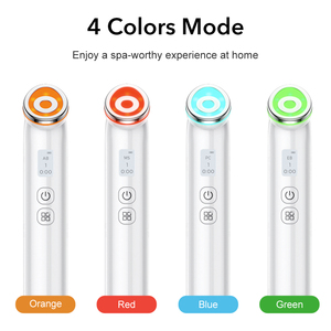 Rajeunissement de la peau multi-effets, M-Cell, soins du visage et lifting 4 modes avec lumière colorée Batterie micro-courant 2600mAh ABS - Product Image 4