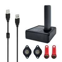 Système de gestion des visites HUAguard HUA-101T avec logiciel gratuit, station de téléchargement tactile, étanche, antichoc, autonomie de la batterie de 2 à 3 ans