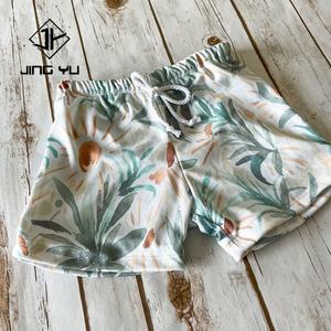 Maillot de bain en tissu écologique 2025, imprimé personnalisé, maillot de bain pour bébé, vêtements de plage hawaïens - Product Image 5