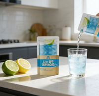 Mijn favoriete zoete Koreaanse Blue Lemon Ade kant-en-klare citrusvruchtendrank K-stijl sap bulkverpakking