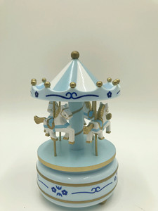 กล่องดนตรีม้าหมุนอะนิเมะแบบไขลาน ปราสาทในท้องฟ้า ของขวัญกล่องดนตรี ของขวัญคริสต์มาส ของขวัญวันเกิด - Product Image 5