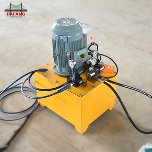 Station d'alimentation hydraulique portable 220V monophasée 0,75KW en acier inoxydable, capacité 40L, 700 bars, Chine Samal - Product Image 3