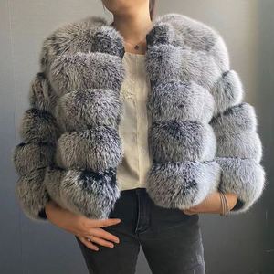 <span class=keywords><strong>Cappotto</strong></span> di <span class=keywords><strong>pelliccia</strong></span> di lusso personalizzato da <span class=keywords><strong>donna</strong></span> soffice per taglie forti giacca corta di vera <span class=keywords><strong>pelliccia</strong></span> personalizzabile in vera <span class=keywords><strong>pelliccia</strong></span> di volpe - Product Image 2