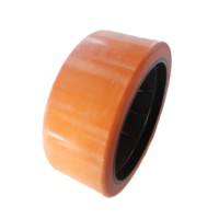 Roue motrice en polyuréthane 0029903814 |   Remplacement pour les chariots à bras télescopiques Linde R14/R16/R20 |   Pneu de traction en PU à haute résistance à l'usure