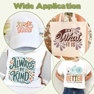 Fer à repasser flexible imprimable et extensible doux de couleur personnalisée en gros sur PU Rouleaux de <span class=keywords><strong>film</strong></span> vinyle HTV de transfert de chaleur pour vêtements - Product Image 2