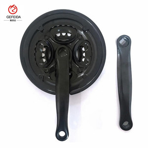 24/34/42T bici strada ruota e manovella in acciaio al carbonio manovella ruota libera per la montagna - Product Image 4