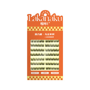 Pestañas postizas Lakanaku con diseño de ratón, estilo cómico, rizadas, 10 filas, naturales y suaves, para la población en general - Product Image 5