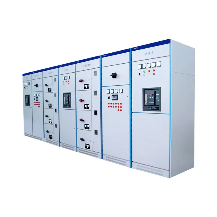 HNELEC MNS GGD power distribution cabinet lv switchgear AC 50~60Hz 660V power system