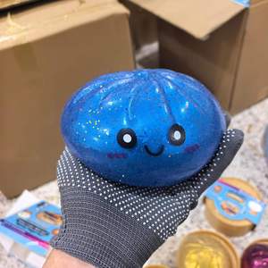 Nouveau Jouet Géant de Simulation de Boulette de 15 cm avec Perles d'Eau, à Jouer avec un Panier Vapeur, Anti-Stress, Boulette à Expressions, Grande Boulette - Product Image 3