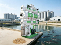 LUODATE Línea de Producción de Pienso en Pellets para Animales de 10-25 TPH para Plantas de Fabricación de Pienso para Ganado/Aves/Acuarios |   CE ISO