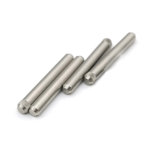 SS304 SS316 nhôm thẳng Chốt <span class=keywords><strong>pin</strong></span> phía trước ngã ba kết nối rod <span class=keywords><strong>Threaded</strong></span> Knurled thép kim loại trục <span class=keywords><strong>Pin</strong></span> - Product Image 2