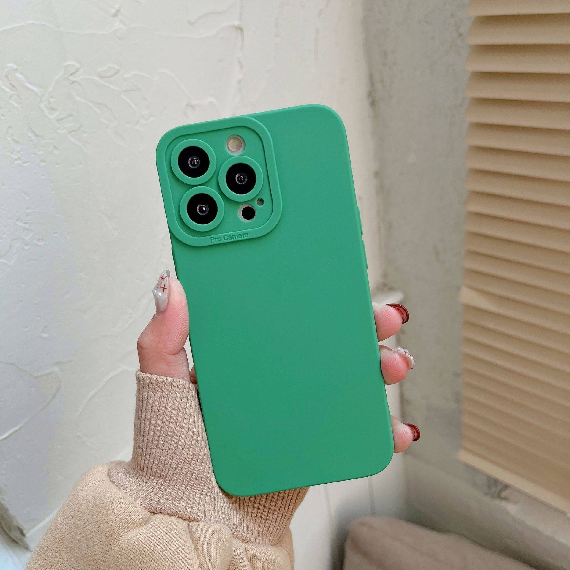 สีเขียว