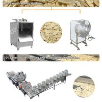 Ligne Automatique de Fabrication de Poudre de Banane Plantain Fruit 100-500kg/h Utilisation Commerciale Haute Efficacité Système Automatique de Fabrication de Farine