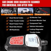 KONNWEI KW310 MS509 MS309 OBDII, lector de código de vehículo, herramienta de diagnóstico automotriz para Analizador de motor de coche, herramienta de escáner OBD2