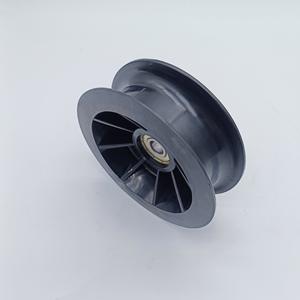 Rueda de polea hidráulica para montacargas Doosan 13010706-00073 tipo ranura de acero para modelos D30G D30SE - Product Image 1